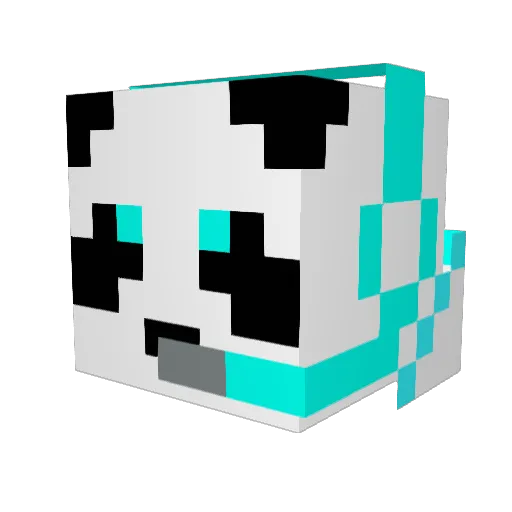 XxDanzzxX Minecraft avatar head, 3D render