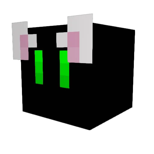 XxDarkMarkxX Minecraft avatar head, 3D render