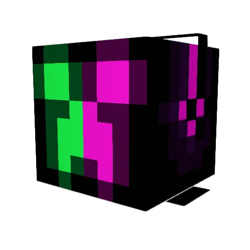 XxDemoguyxX Minecraft avatar head, 3D render