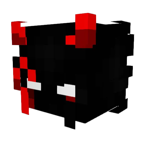 XxDoramixX Minecraft avatar head, 3D render