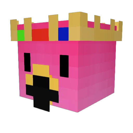 XxEdelgardxX Minecraft avatar head, 3D render