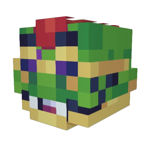 XxEggiexX Minecraft avatar head, 3D render