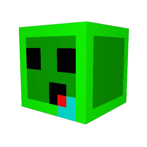 XxElemboss456xX Minecraft avatar head, 3D render