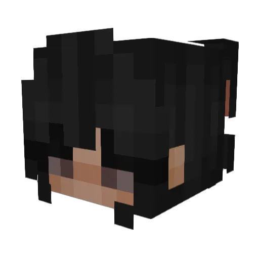 XxEmzyxX Minecraft avatar head, 3D render