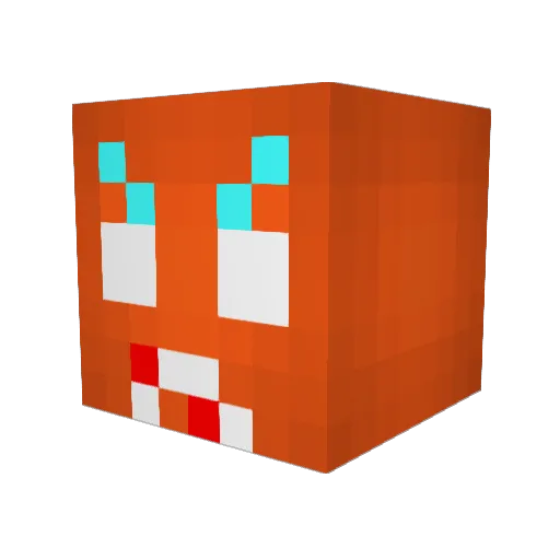 XxEnderBlade_YT Minecraft avatar head, 3D render