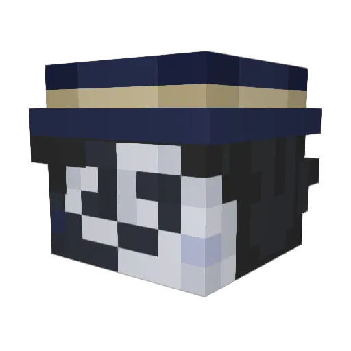 XxEscanoORxX Minecraft avatar head, 3D render