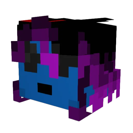 XxFeetManxX Minecraft avatar head, 3D render