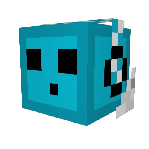 XxGDSlayerxX Minecraft avatar head, 3D render