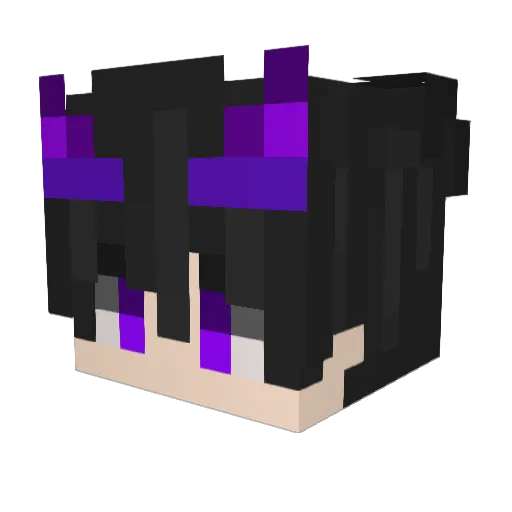 XxGOLDENxX1355 Minecraft avatar head, 3D render