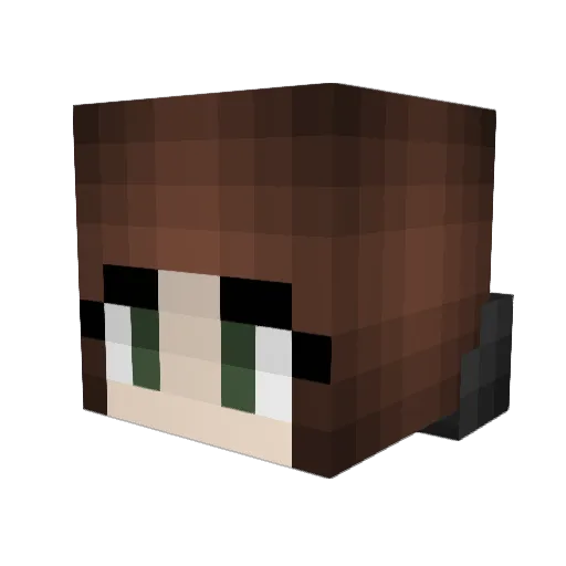 XxGameStrongxX Minecraft avatar head, 3D render