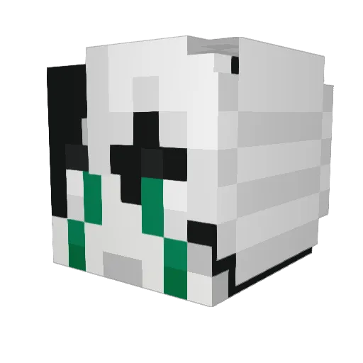 XxGulcasaxX Minecraft avatar head, 3D render