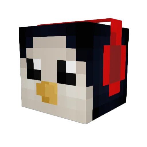 XxGunterxX Minecraft avatar head, 3D render