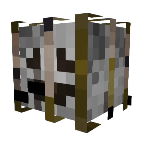 XxHIV_LoverxX Minecraft avatar head, 3D render
