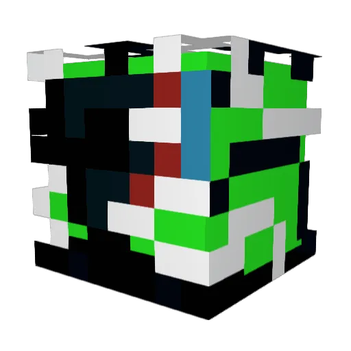 XxHOUSERxX Minecraft avatar head, 3D render