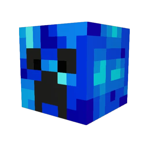 XxICrazyJackxX Minecraft avatar head, 3D render