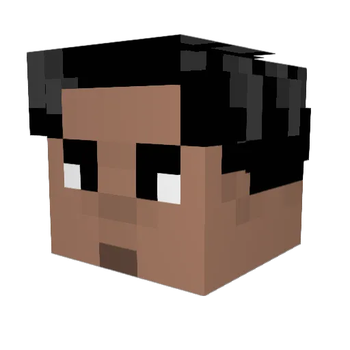 XxIKumaxX Minecraft avatar head, 3D render