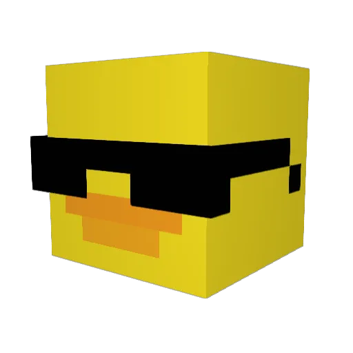 XxITZPVPPROXDxX Minecraft avatar head, 3D render