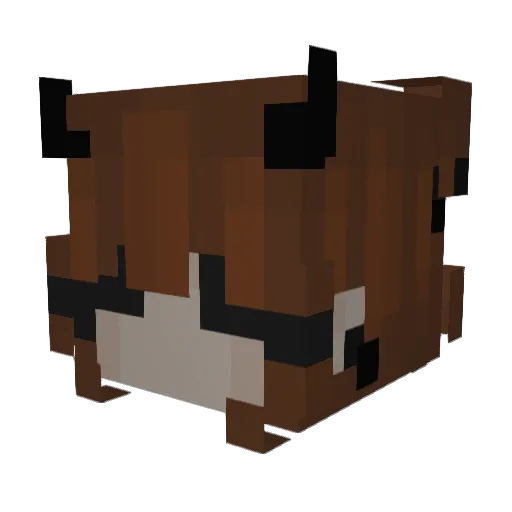 XxIsaxxX Minecraft avatar head, 3D render