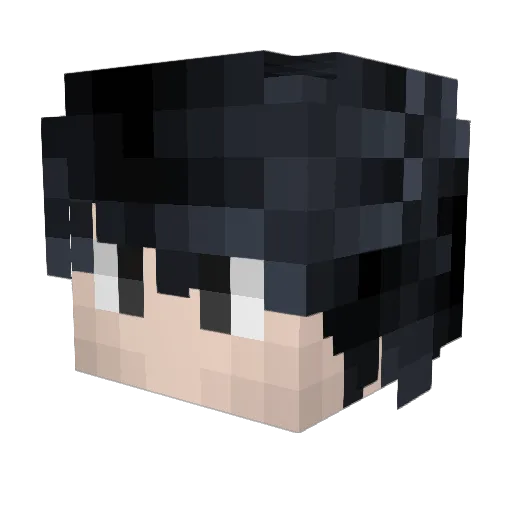 XxKalaniixX Minecraft avatar head, 3D render