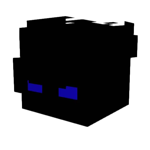 XxKevinxX1244 Minecraft avatar head, 3D render