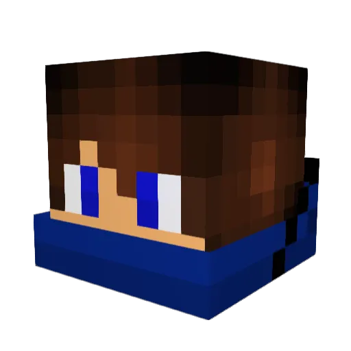 XxKiller_Zombie Minecraft avatar head, 3D render