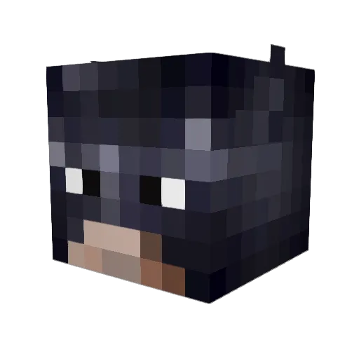 XxKiyoshi Minecraft avatar head, 3D render