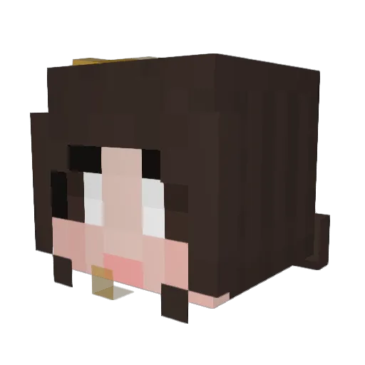 XxLilLemonxX Minecraft avatar head, 3D render
