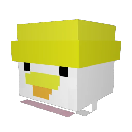 XxLilNuGGetxX Minecraft avatar head, 3D render