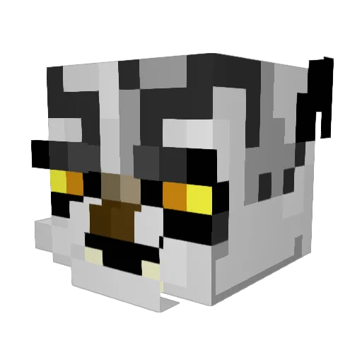 XxLizardshadowxX Minecraft avatar head, 3D render