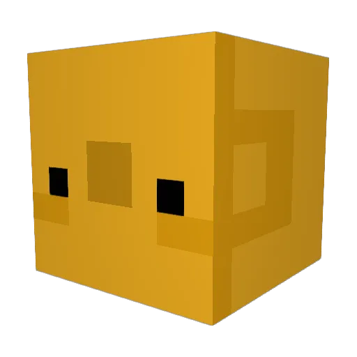 XxM2CxX Minecraft avatar head, 3D render