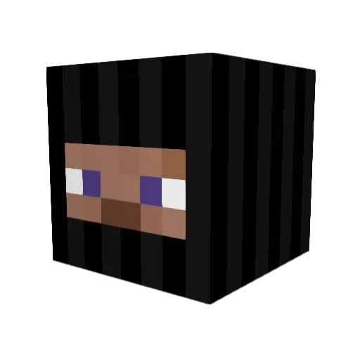 XxMJxX7094 Minecraft avatar head, 3D render