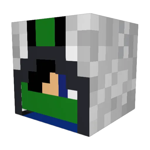 XxMR_KillerxX Minecraft avatar head, 3D render