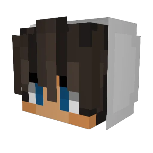 XxMacleenxX Minecraft avatar head, 3D render
