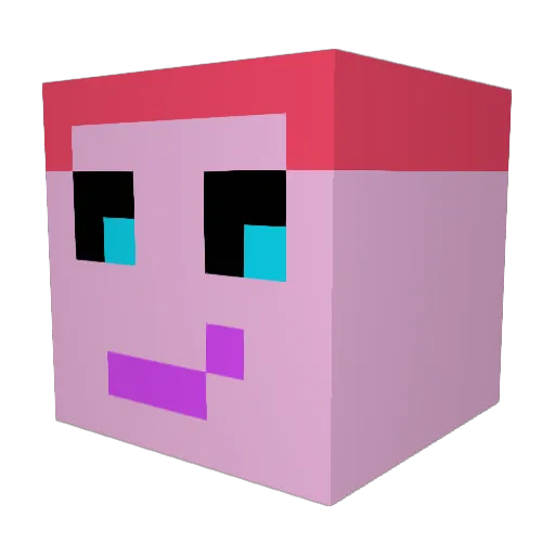 XxMajorJo Minecraft avatar head, 3D render