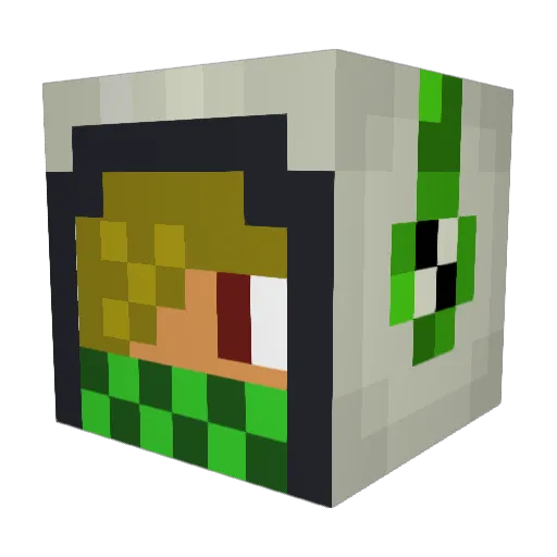 XxMichael7xX Minecraft avatar head, 3D render