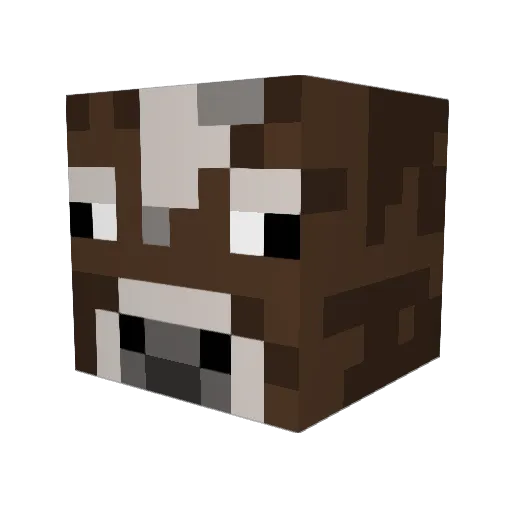XxMikeCraft Minecraft avatar head, 3D render