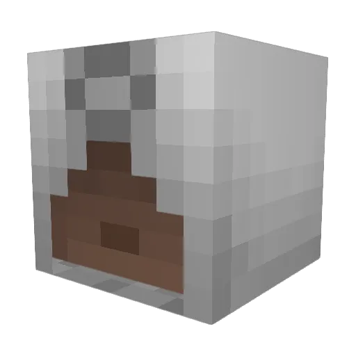 XxMultiKillxX Minecraft avatar head, 3D render