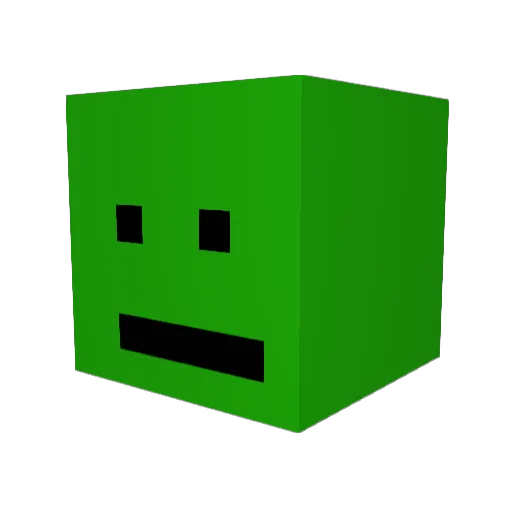 XxMustafas Minecraft avatar head, 3D render