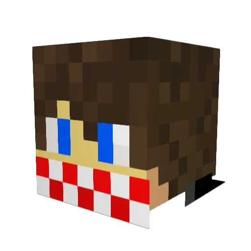 XxOmar_2000xX Minecraft avatar head, 3D render