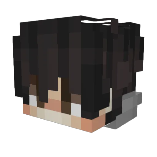 XxOzzzmannxX Minecraft avatar head, 3D render
