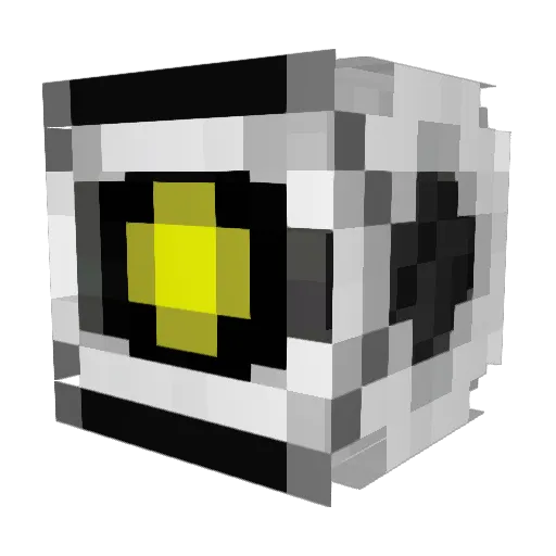 XxPODxX Minecraft avatar head, 3D render