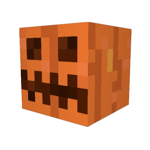 XxPieGuyxX Minecraft avatar head, 3D render