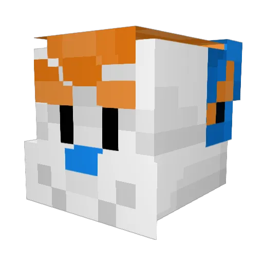 XxProudxGamerxX Minecraft avatar head, 3D render