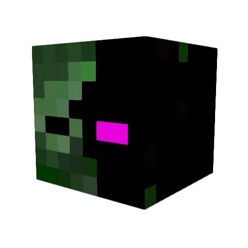 XxSIKExX Minecraft avatar head, 3D render