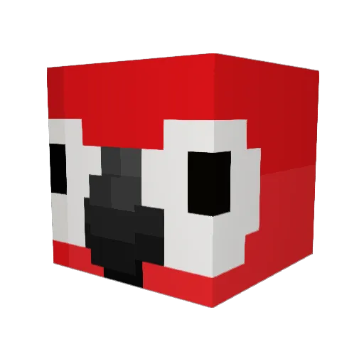 XxSkysTheLimitxX Minecraft avatar head, 3D render