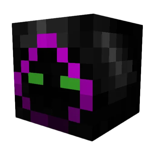 XxSlendymanxX Minecraft avatar head, 3D render