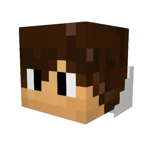 XxSmokingDeadxX Minecraft avatar head, 3D render