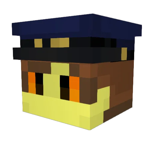 XxSoup_CanxX Minecraft avatar head, 3D render