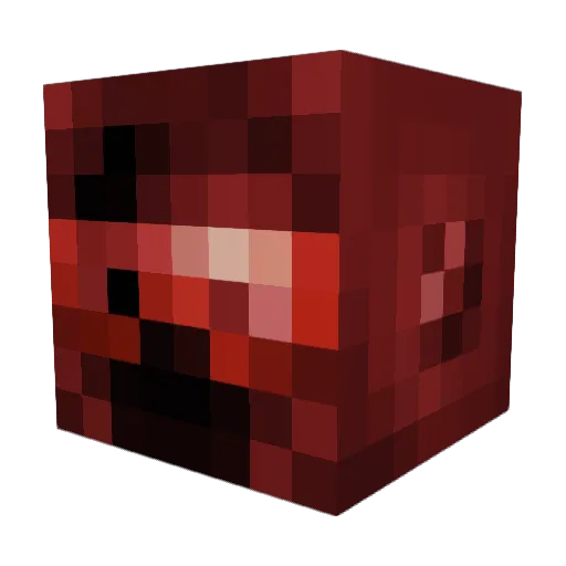 XxSpiritWolfxX Minecraft avatar head, 3D render