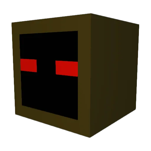 XxStaticzxX Minecraft avatar head, 3D render